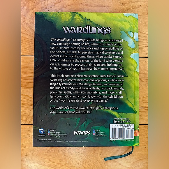 WARDLINGS Campaign Guide Renegade Game Studios WizKids 5E Compatible RPG - Picture 2 of 11